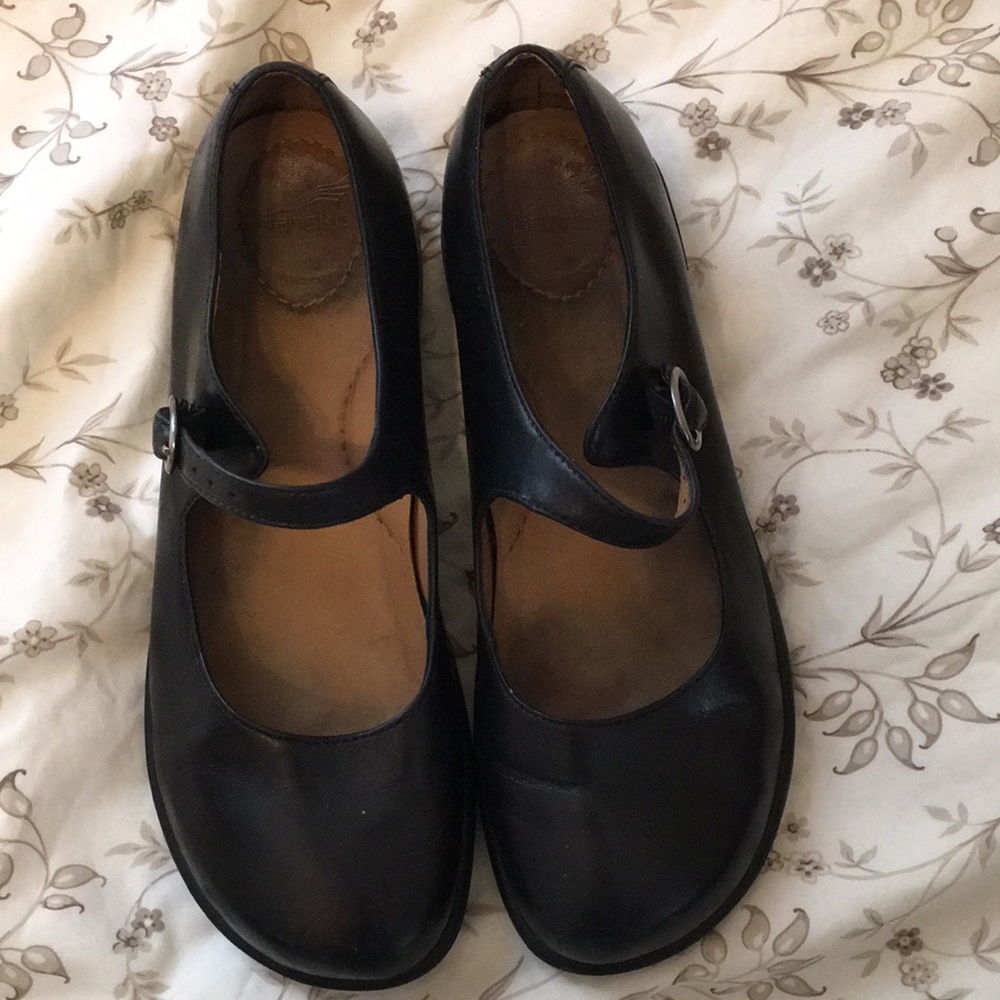 Dansko Black Mary Janes
